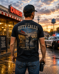 Duty Calls™ | Premium Garment-Dyed T-Shirt | Broken Road Apparel Co.