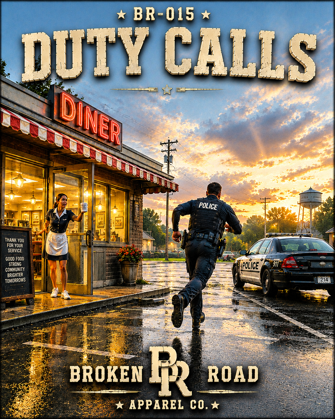 Duty Calls™ | Heavy Blend Hoodie | Broken Road Apparel Co.
