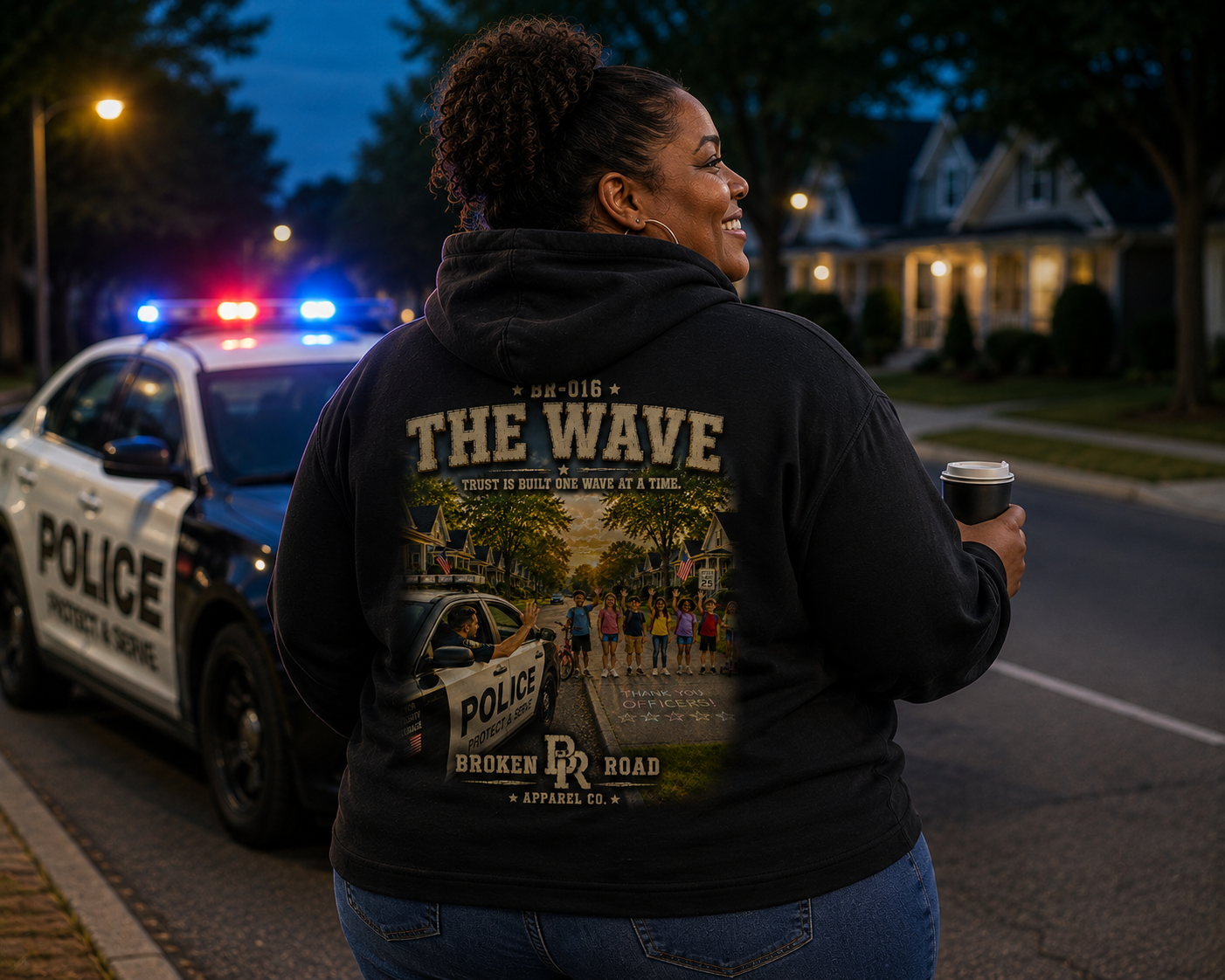 The Wave™ | Heavy Blend Hoodie | Broken Road Apparel Co.