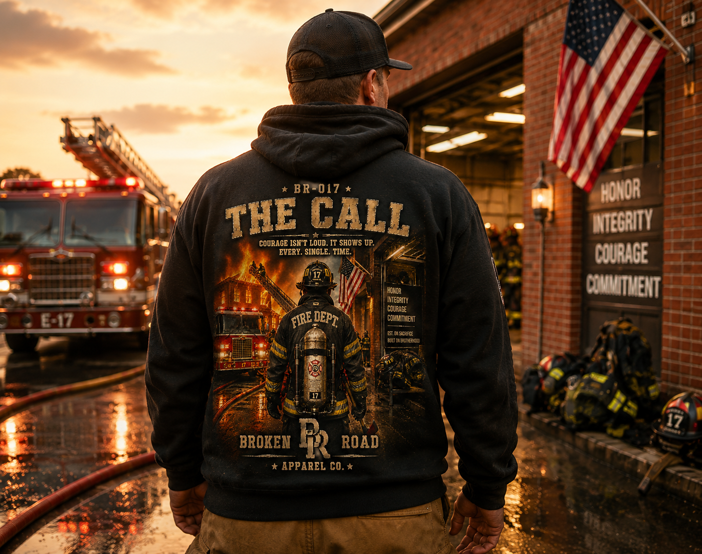 The Call™ | Heavy Blend Hoodie | Broken Road Apparel Co.