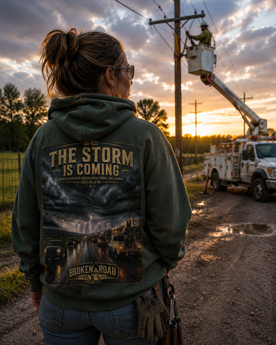 The Storm Is Coming™ | Heavy Blend Hoodie | Broken Road Apparel Co.