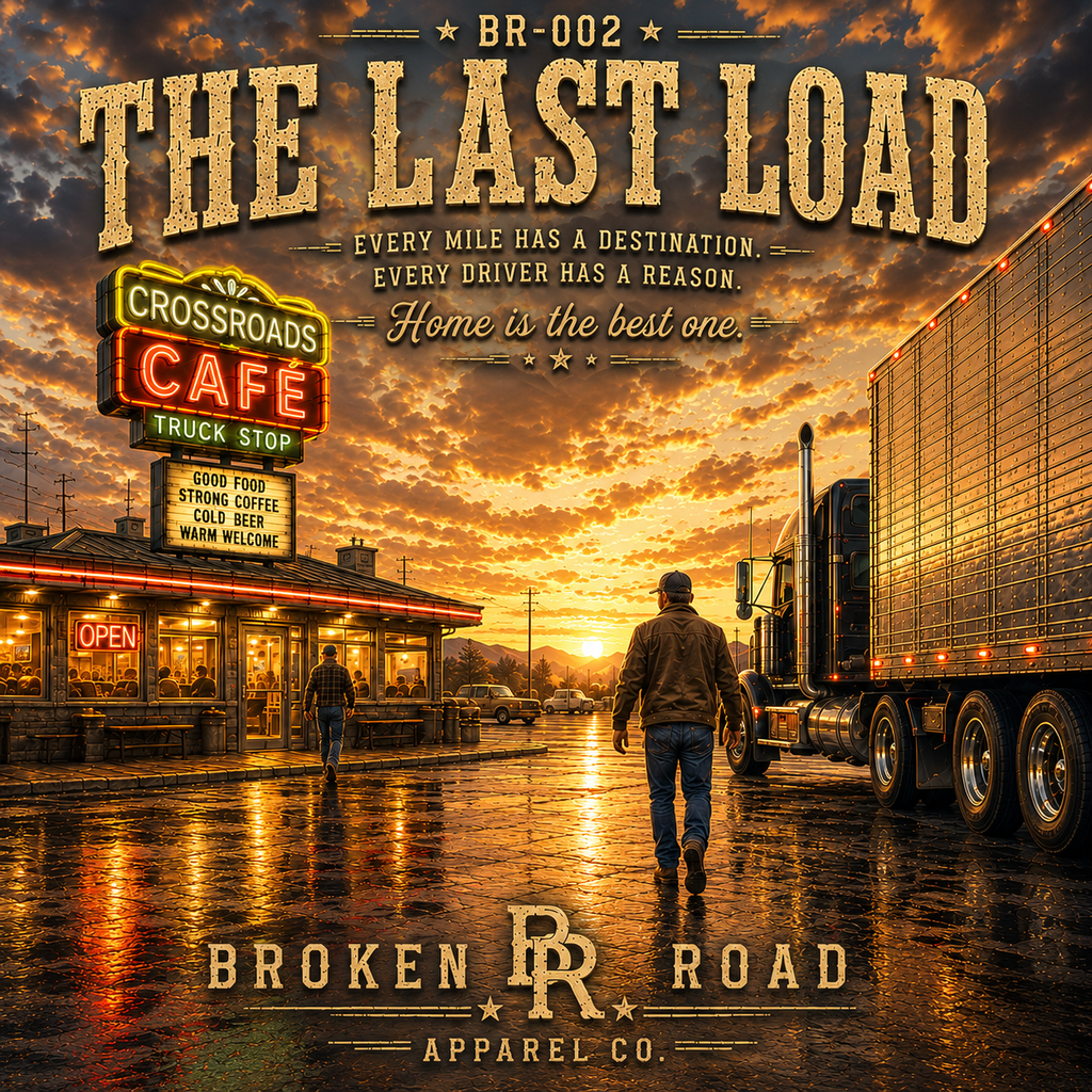 The Last Load™ | Premium Garment-Dyed T-Shirt | Broken Road Apparel Co.