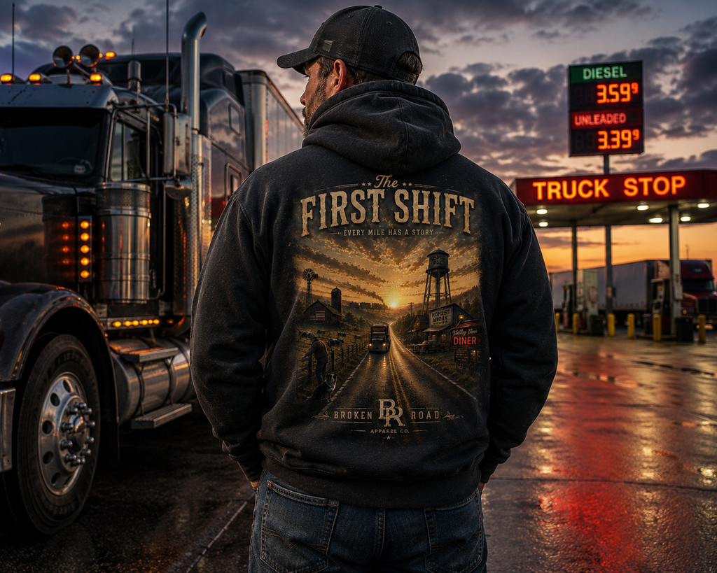 The First Shift™ | Heavy Blend Hoodie