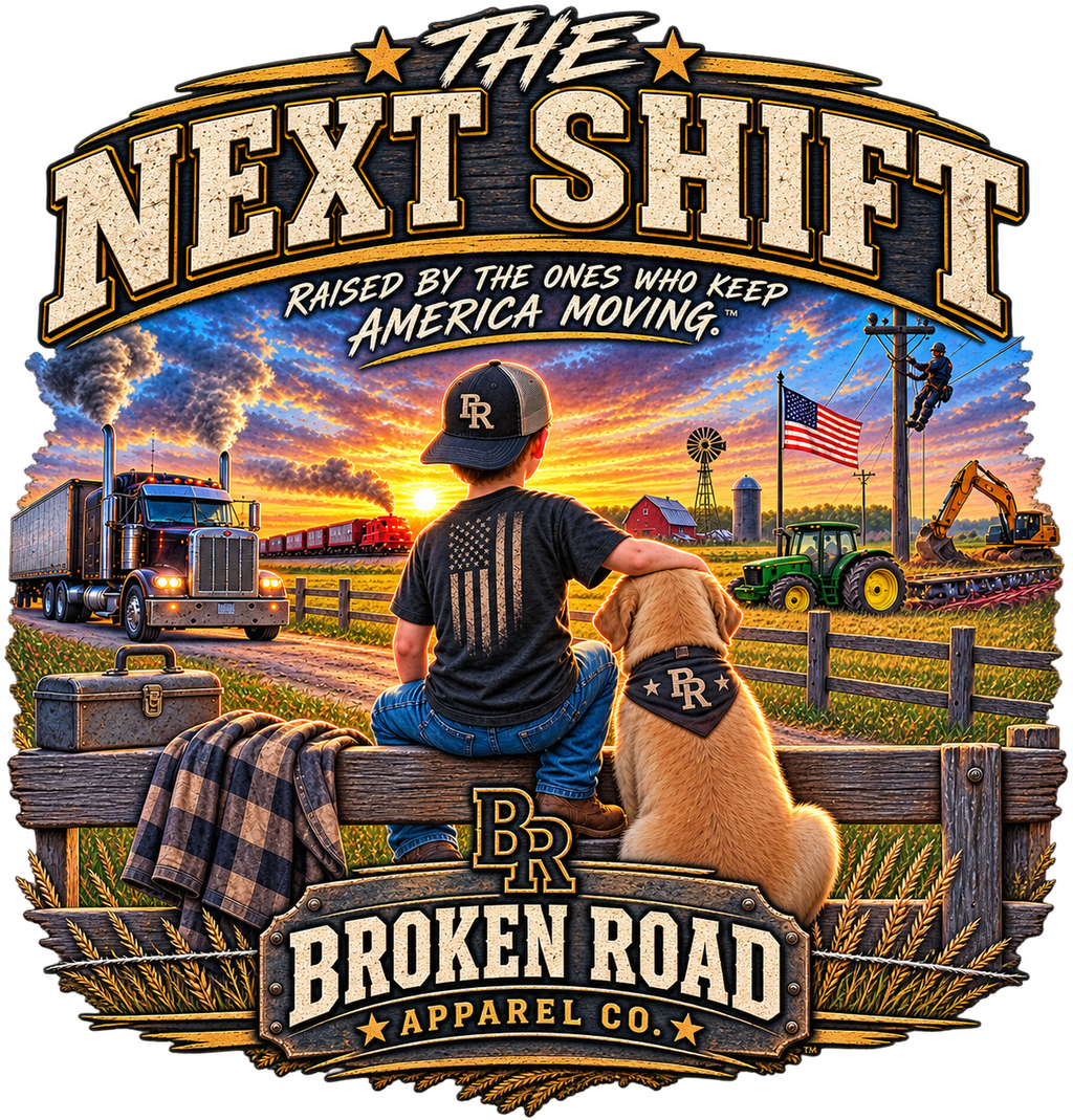 The Next Shift™ Male Kids Graphic Tee | Broken Road Apparel Co.