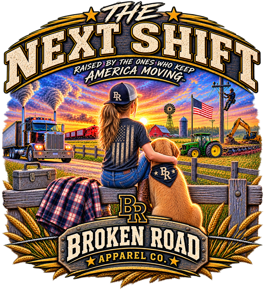 The Next Shift– Female Graphic Tee | Broken Road Apparel Co.