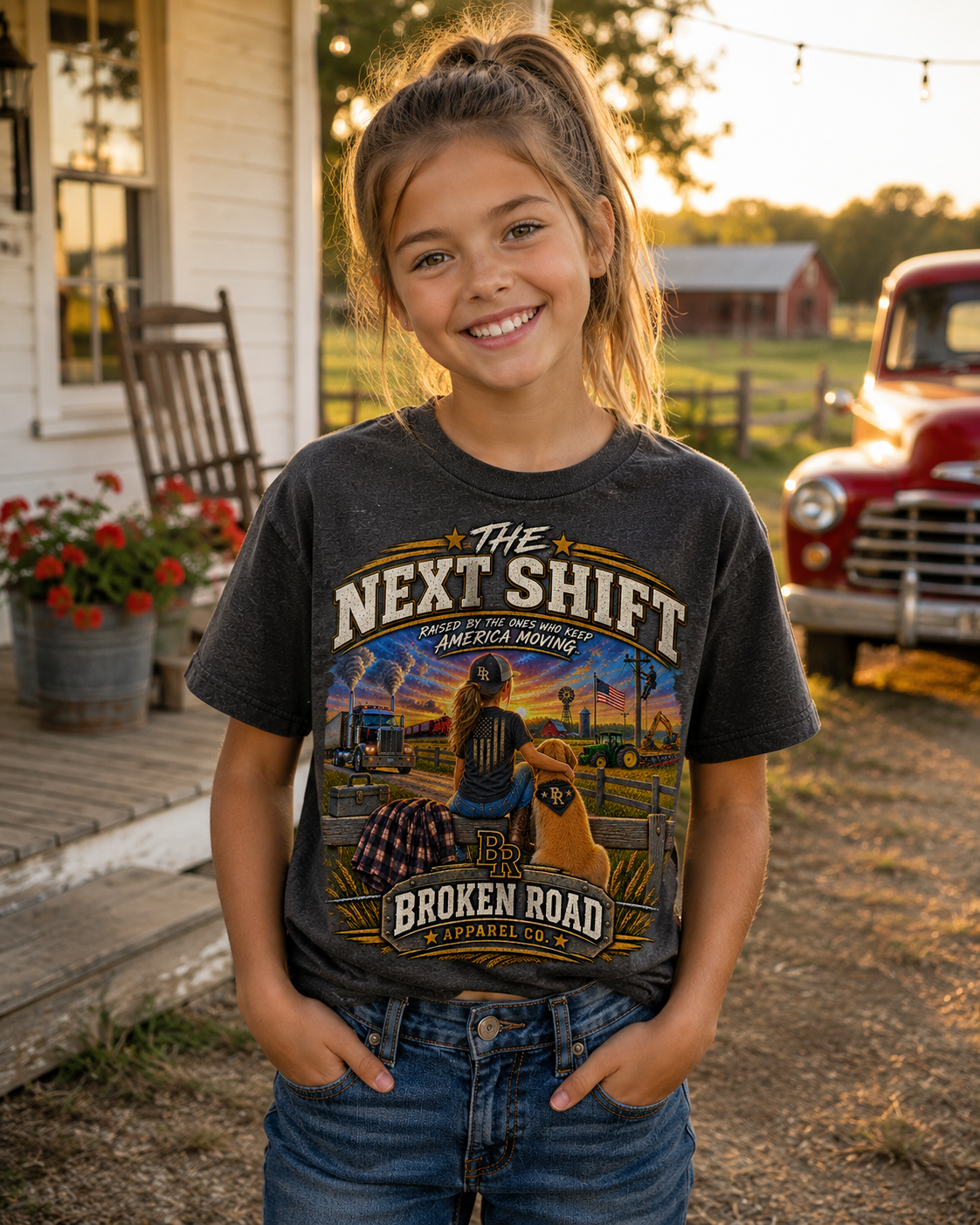 The Next Shift– Female Graphic Tee | Broken Road Apparel Co.