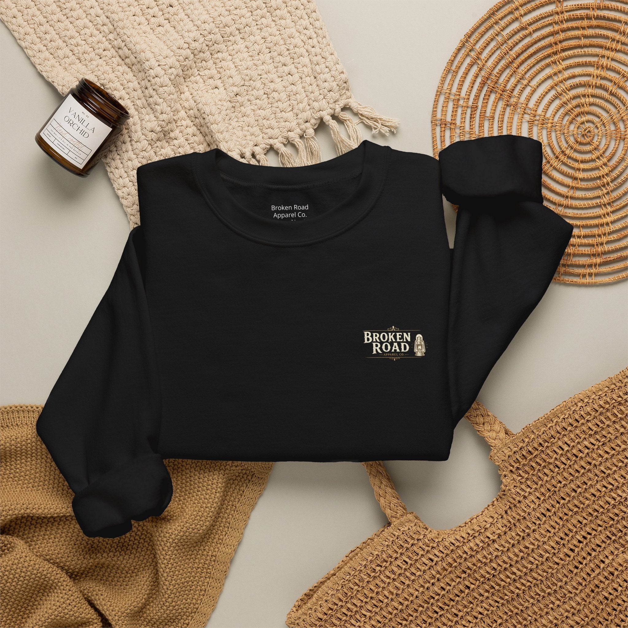 The First Shift™ | Heavy Blend Crewneck Sweatshirt | Broken Road Apparel Co.