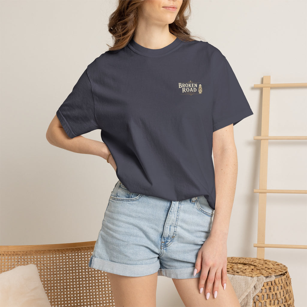 Proud Hero™ | Premium Garment-Dyed T-Shirt | Broken Road Apparel Co.