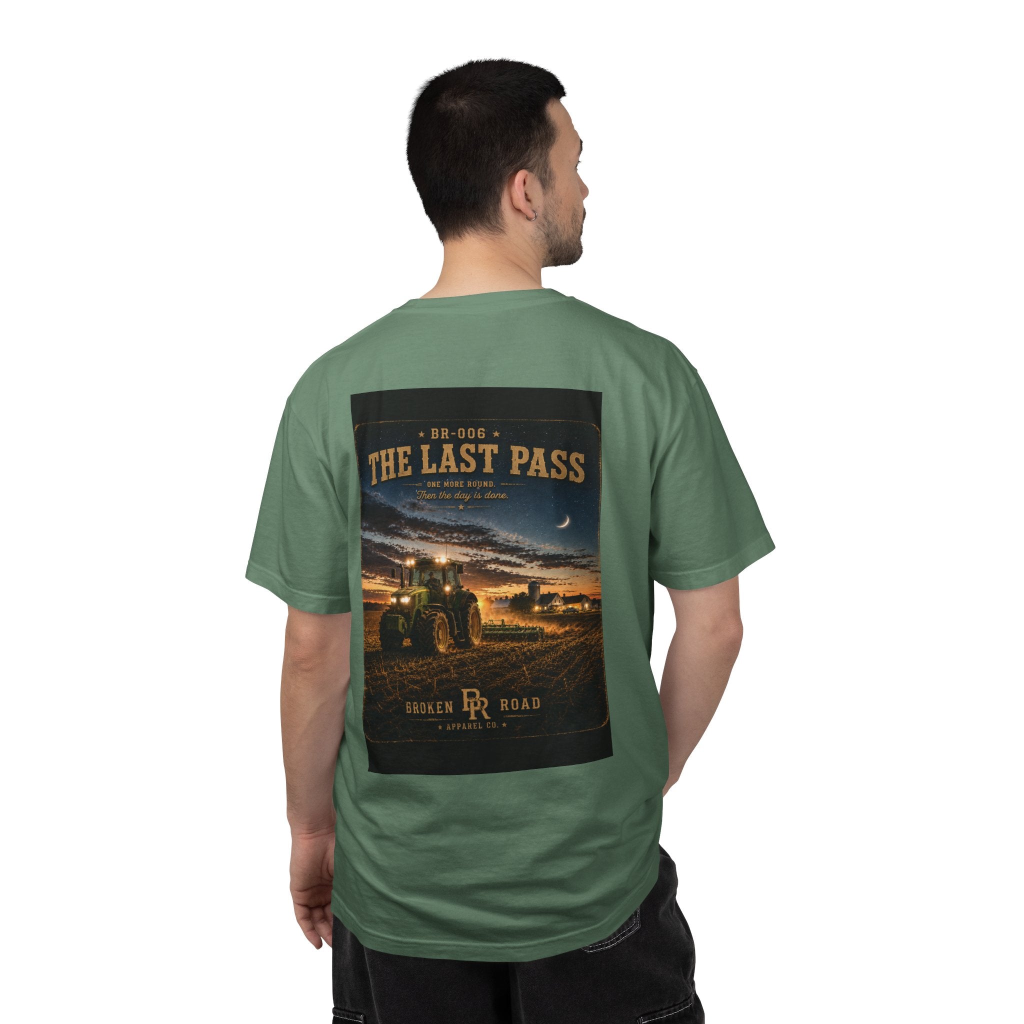 The Last Pass™ | Premium Garment-Dyed T-Shirt | Broken Road Apparel Co.