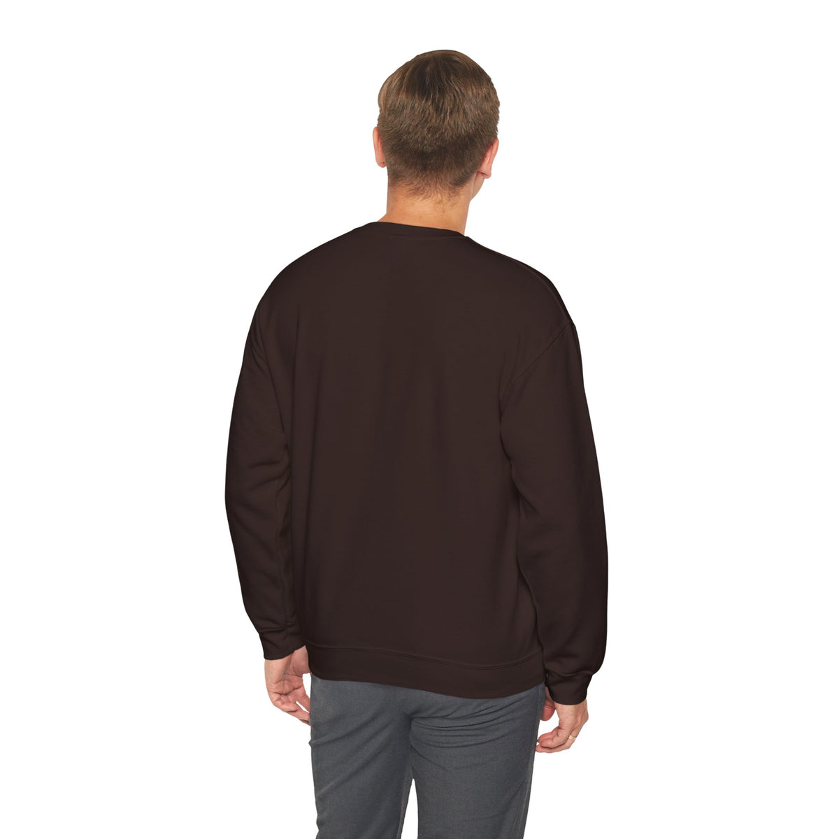Built For The Long Way™ - Broken Road Gear | Heavy Blend Crewneck Sweatshirt | Broken Road Apparel Co.