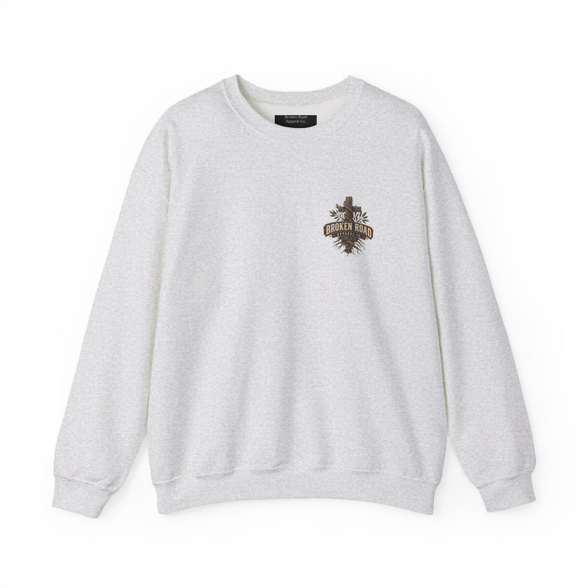 Stand Firm™ - The Narrow Road Collection | Heavy Blend Crewneck Sweatshirt | Broken Road Apparel Co.