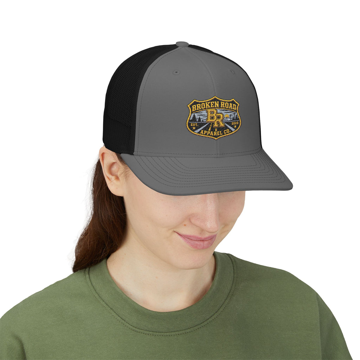 The Mile Marker | Embroidered Trucker Hat™ | Richardson 112