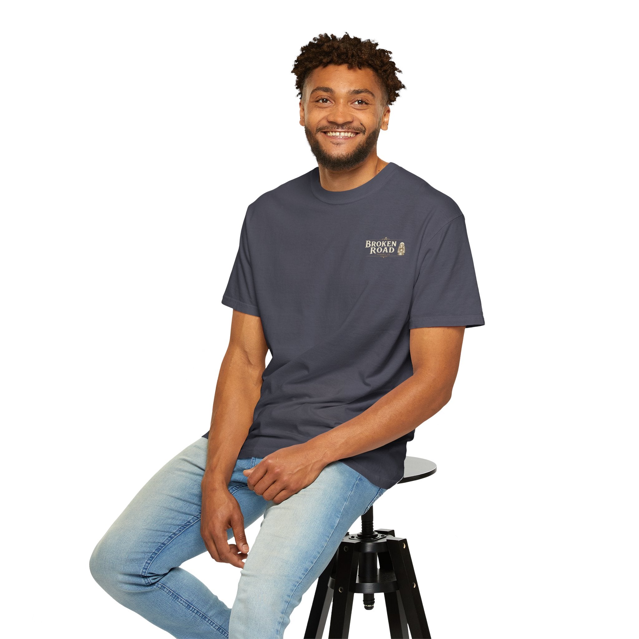 The Wave™ | Premium Garment-Dyed T-Shirt | Broken Road Apparel Co.