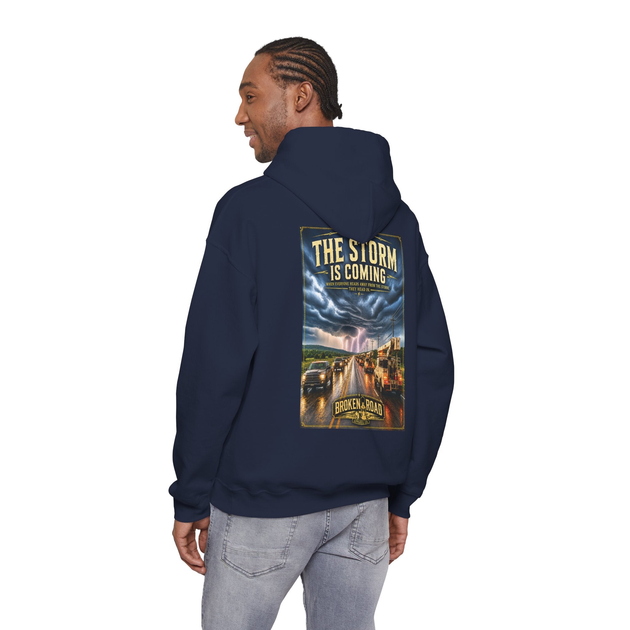 The Storm Is Coming™ | Heavy Blend Hoodie | Broken Road Apparel Co.
