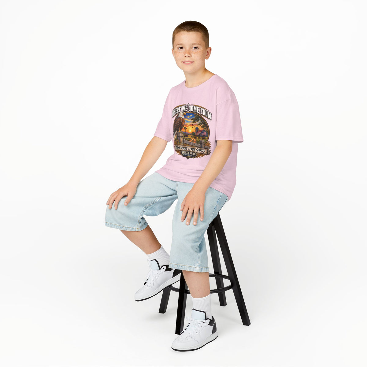 Where We Come From – Kids Graphic Tee | Broken Road Apparel Co.
