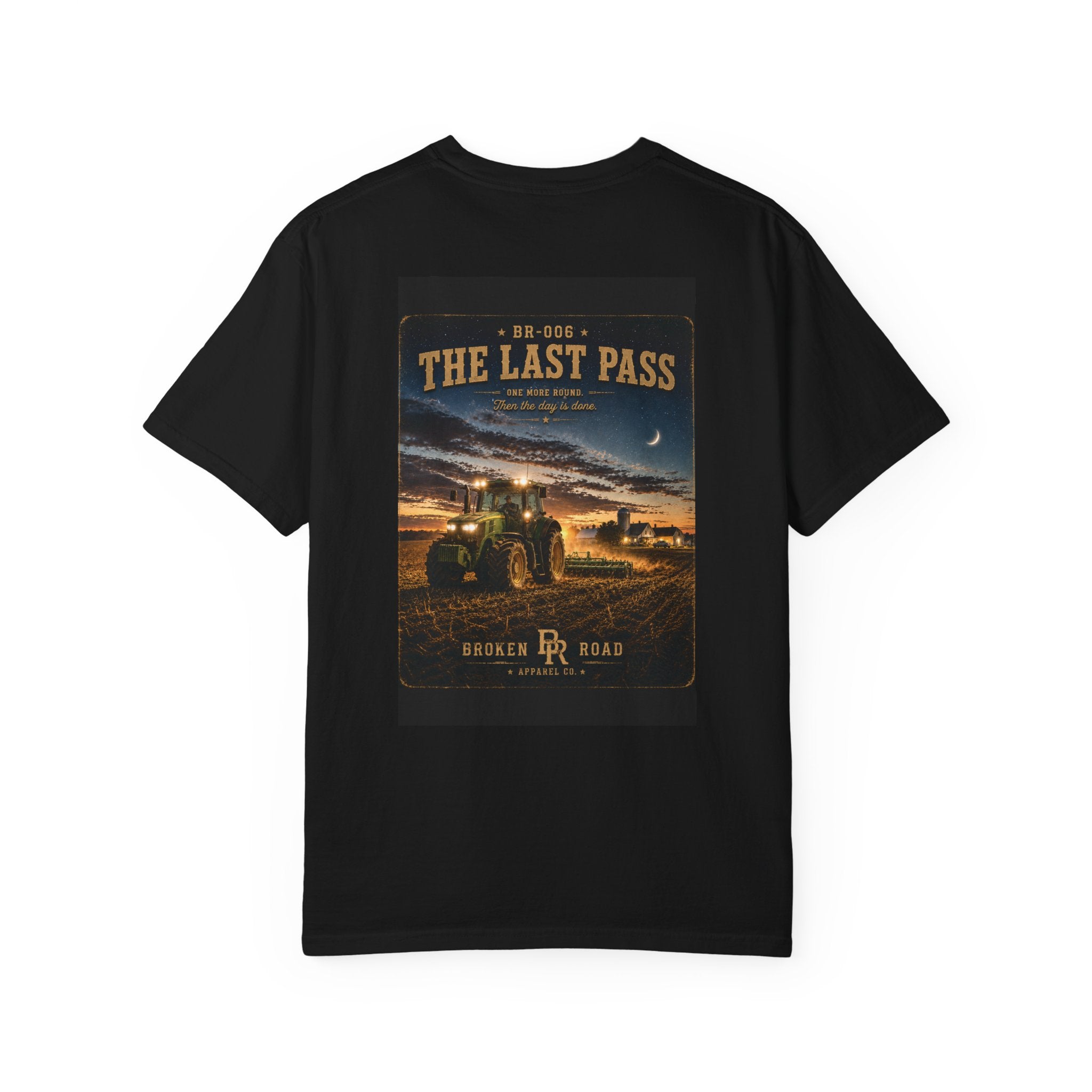 The Last Pass™ | Premium Garment-Dyed T-Shirt | Broken Road Apparel Co.