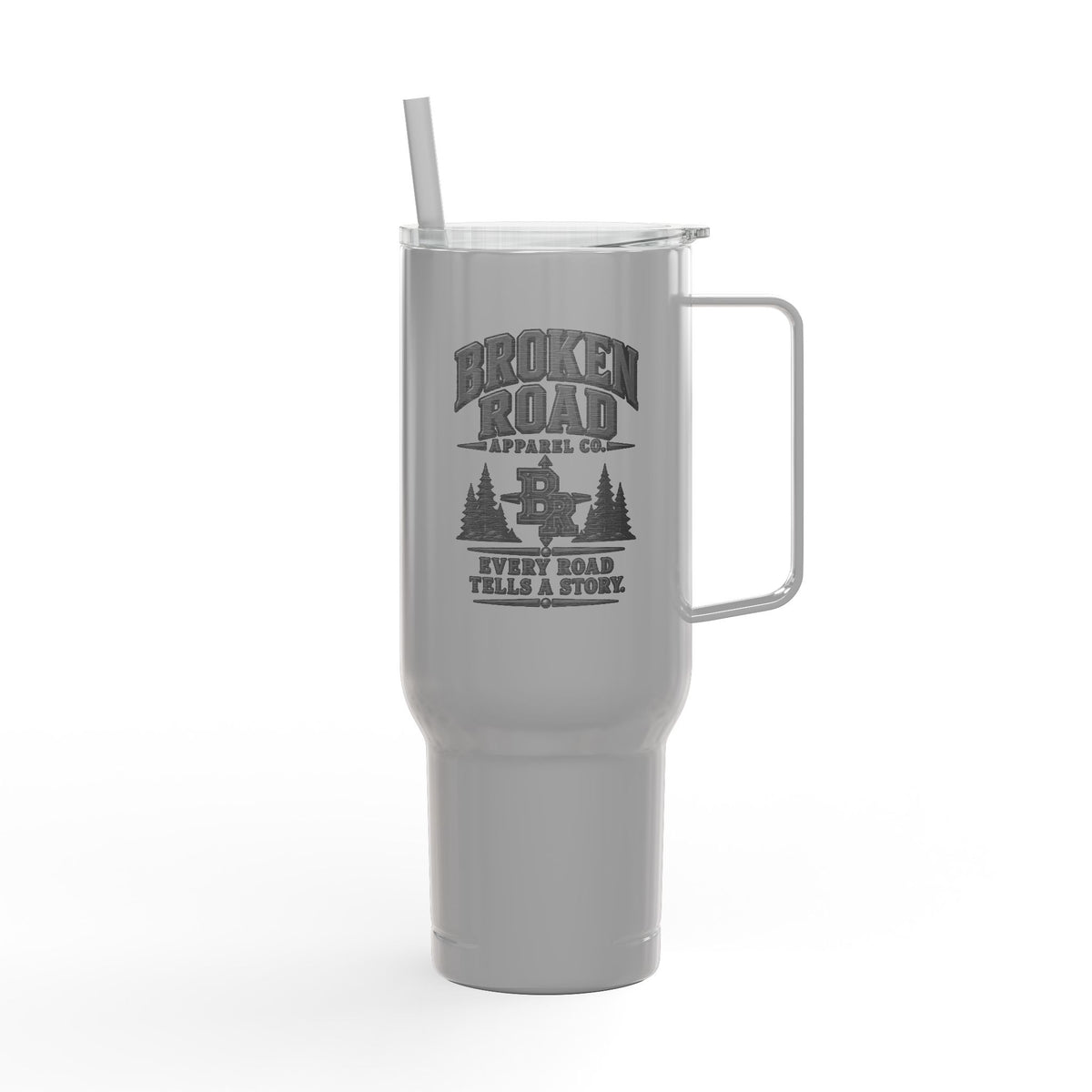The Long Haul — 40 oz CO2 Laser-Engraved Tumbler