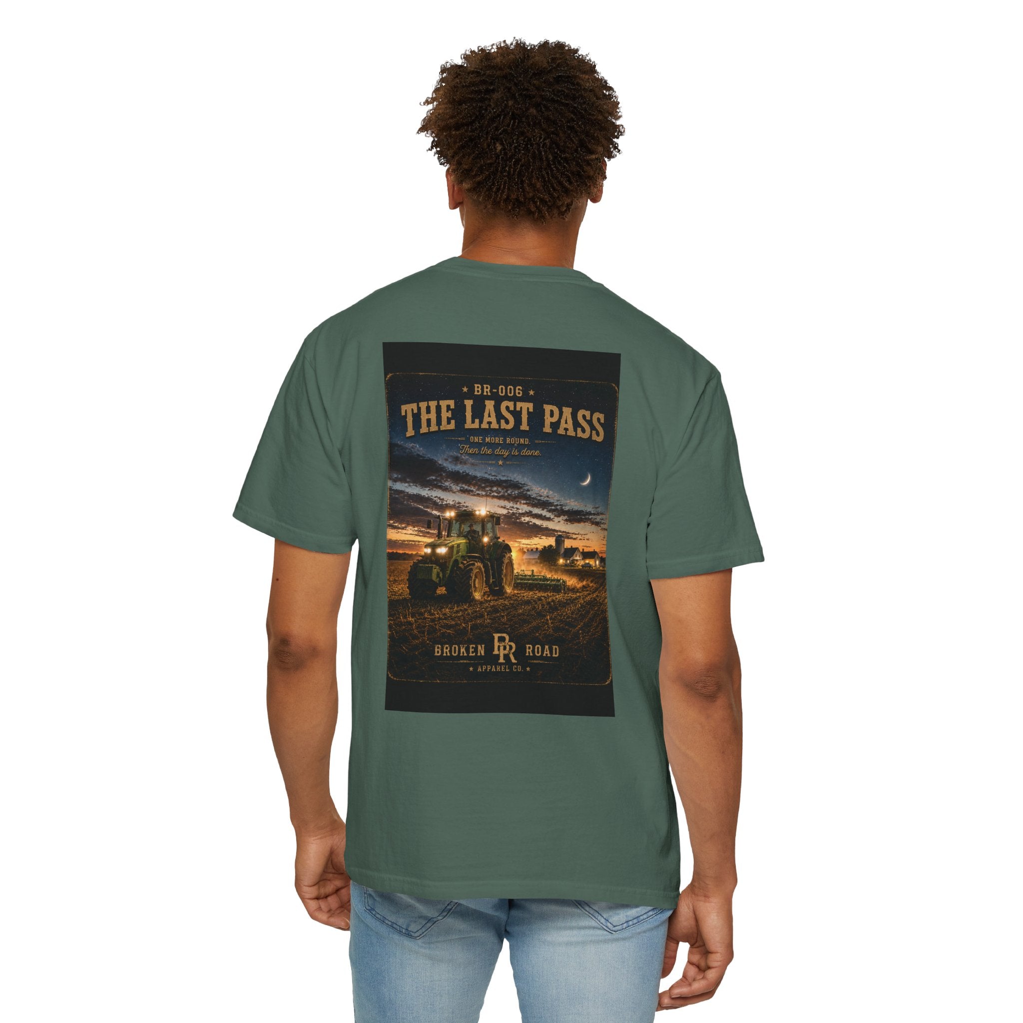 The Last Pass™ | Premium Garment-Dyed T-Shirt | Broken Road Apparel Co.