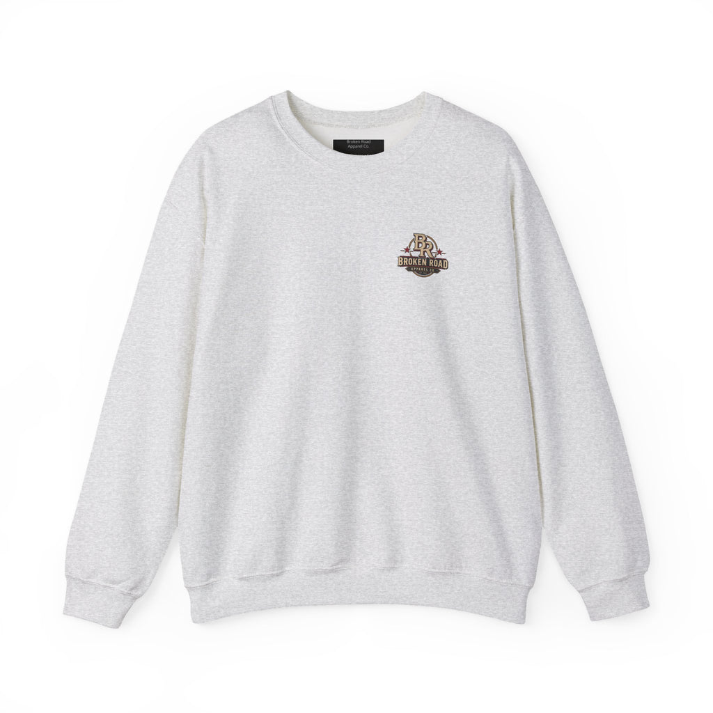 Honor • Service • Sacrifice™ - Broken Road Gear | EMS Heavy Blend Crewneck Sweatshirt | Broken Road Apparel Co.