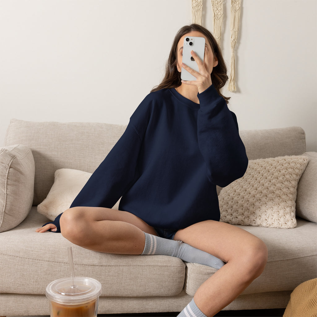 Worth Staying Late™ | Heavy Blend Crewneck Sweatshirt | Broken Road Apparel Co.