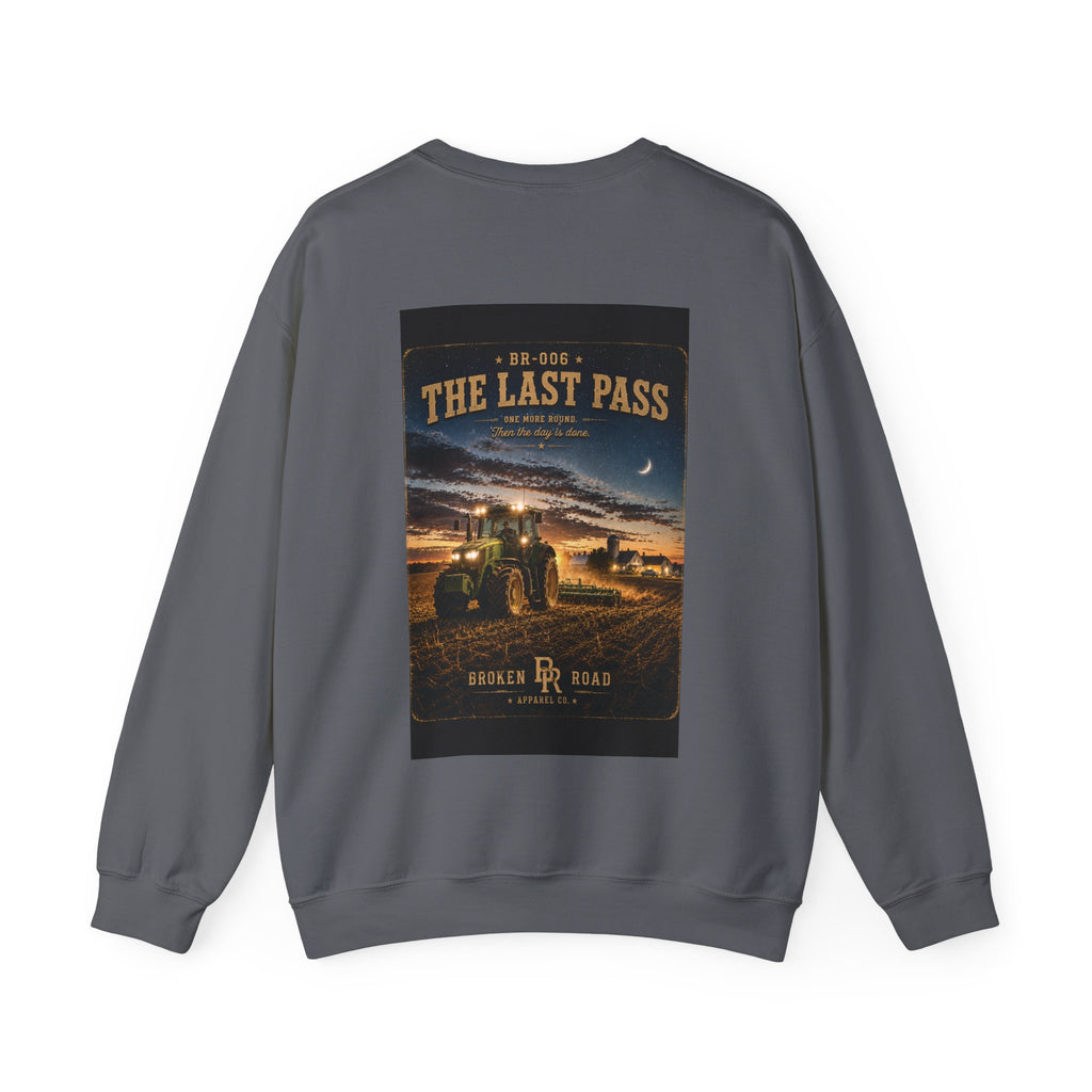 The Last Pass™ | Heavy Blend Crewneck Sweatshirt | Broken Road Apparel Co.