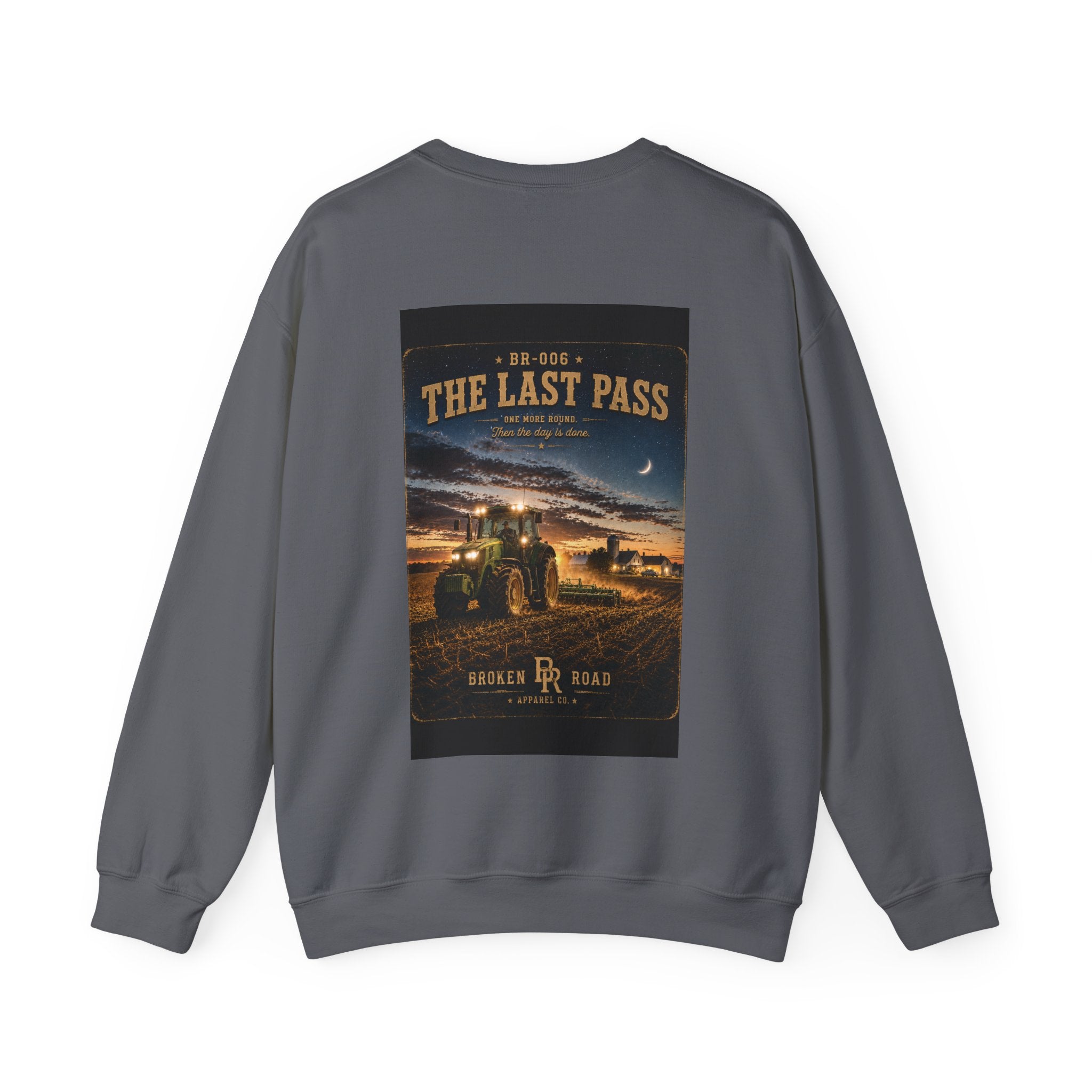 The Last Pass™ | Heavy Blend Crewneck Sweatshirt | Broken Road Apparel Co.