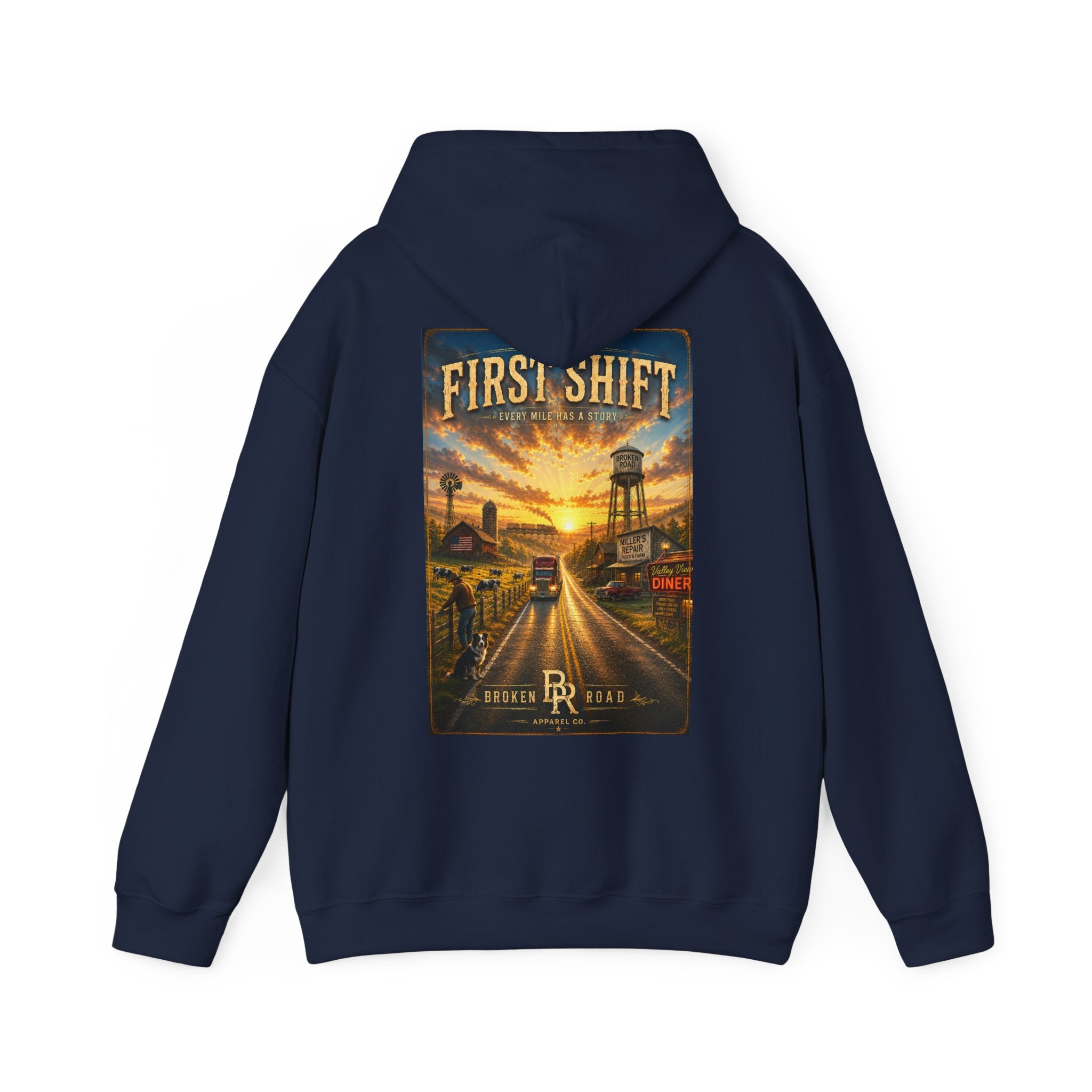 The First Shift™ | Heavy Blend Hoodie