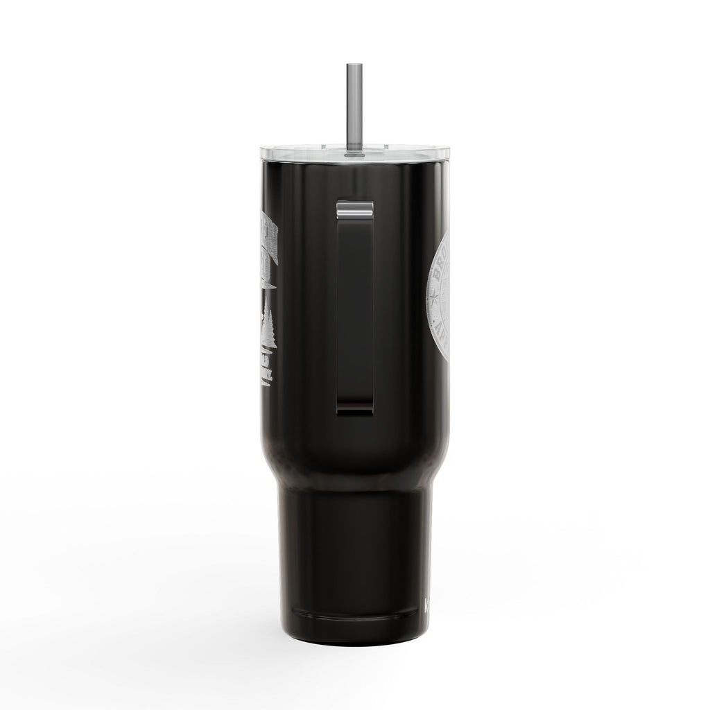 The Long Haul — 40 oz CO2 Laser-Engraved Tumbler