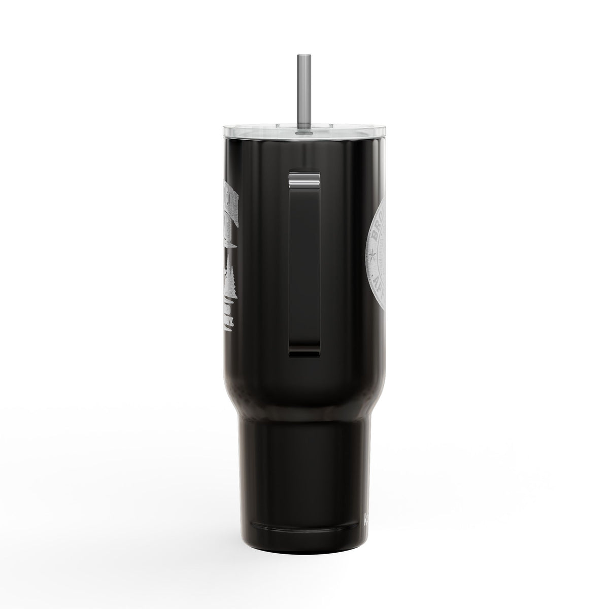 The Long Haul — 40 oz CO2 Laser-Engraved Tumbler