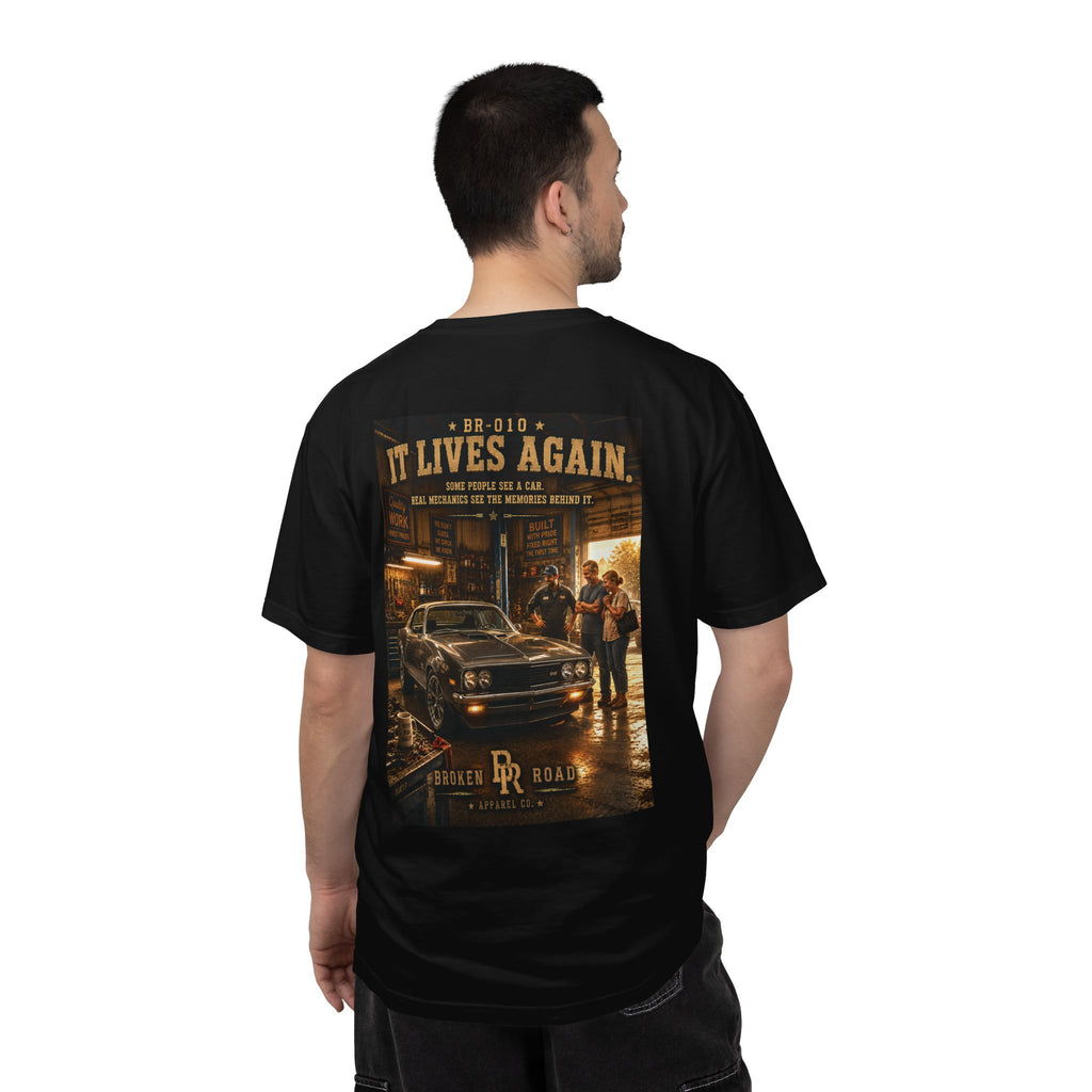It Lives Again™ | Premium Garment-Dyed T-Shirt | Broken Road Apparel Co.