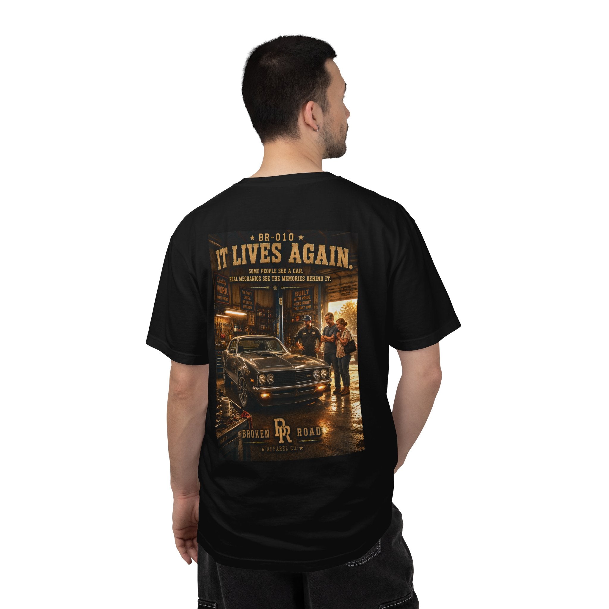 It Lives Again™ | Premium Garment-Dyed T-Shirt | Broken Road Apparel Co.