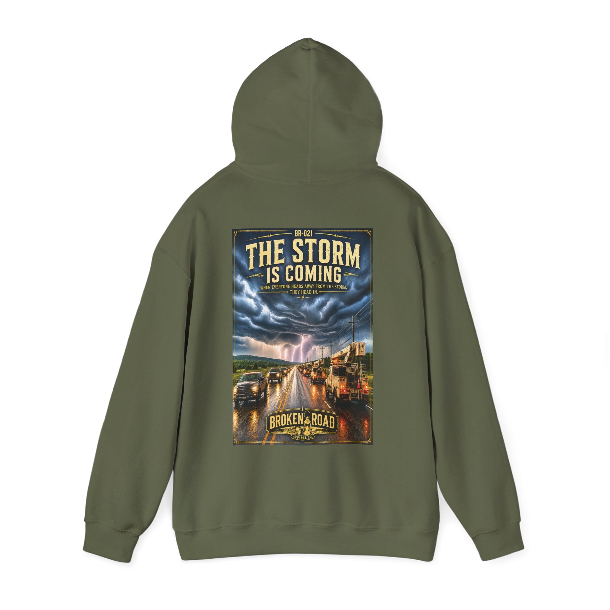 The Storm Is Coming™ | Heavy Blend Hoodie | Broken Road Apparel Co.