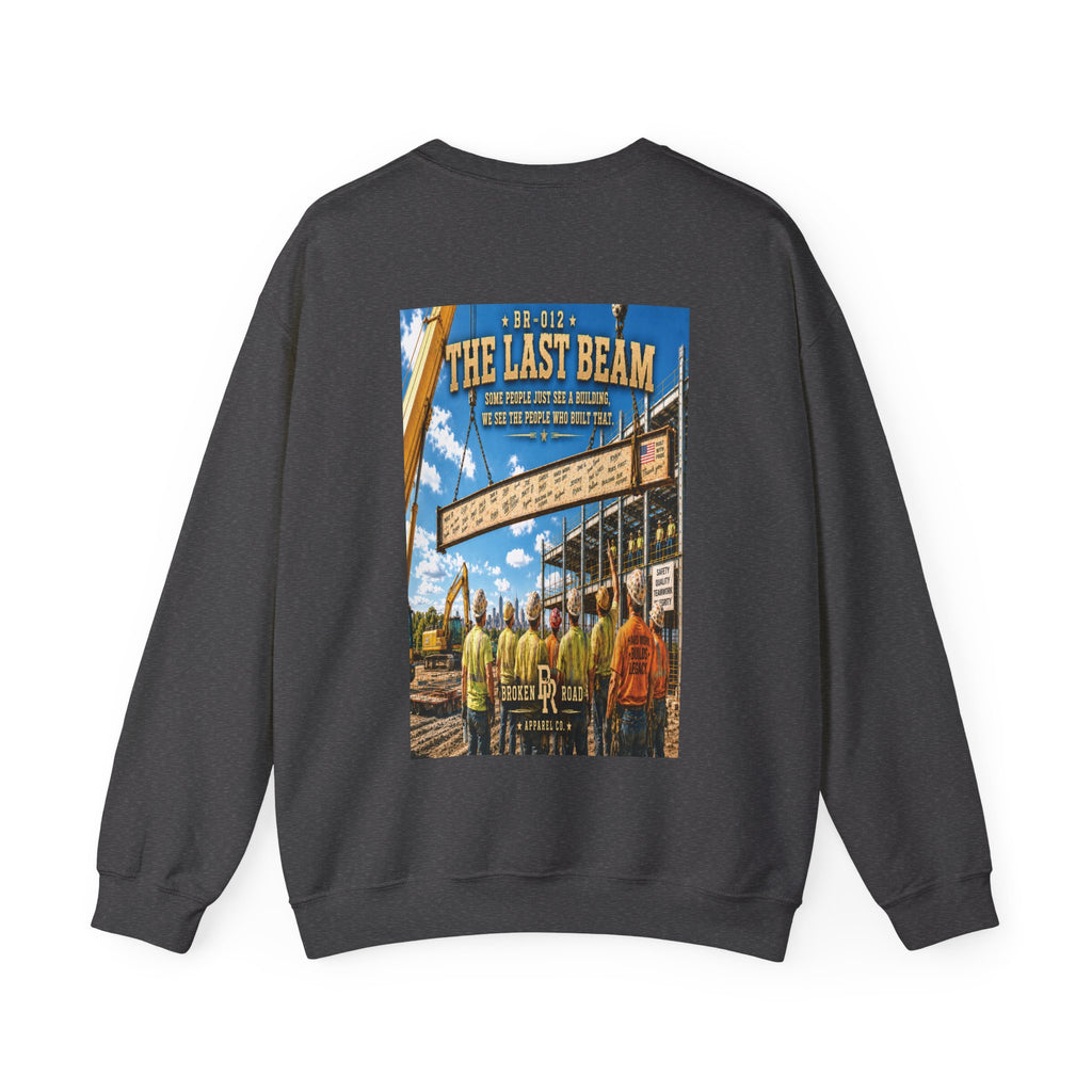 The Last Beam™ | Heavy Blend Crewneck Sweatshirt | Broken Road Apparel Co.
