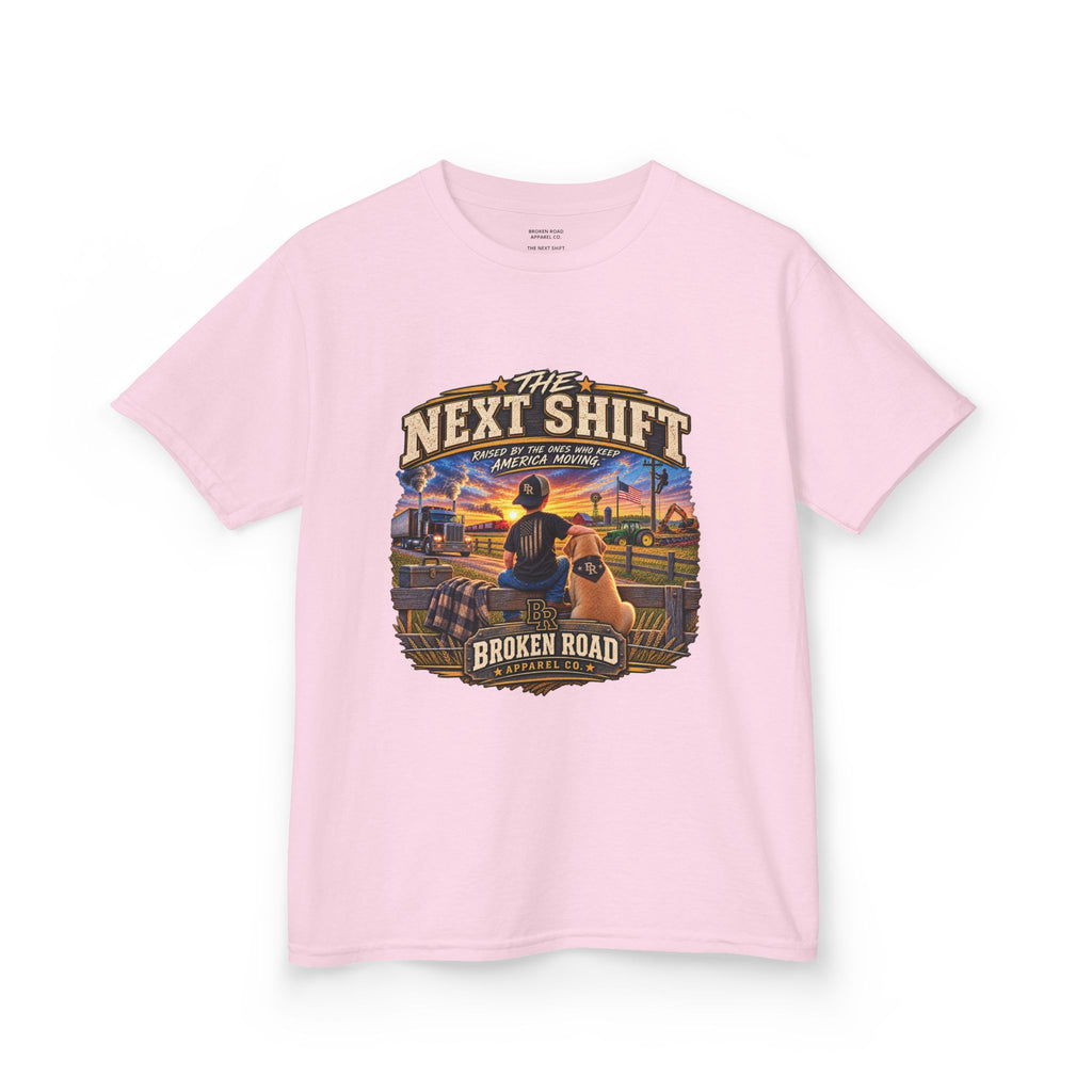 The Next Shift™ Male Kids Graphic Tee | Broken Road Apparel Co.