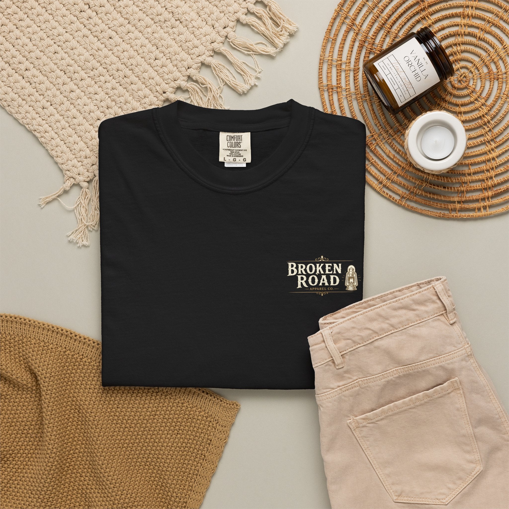 The Call™ | Premium Garment-Dyed T-Shirt | Broken Road Apparel Co.