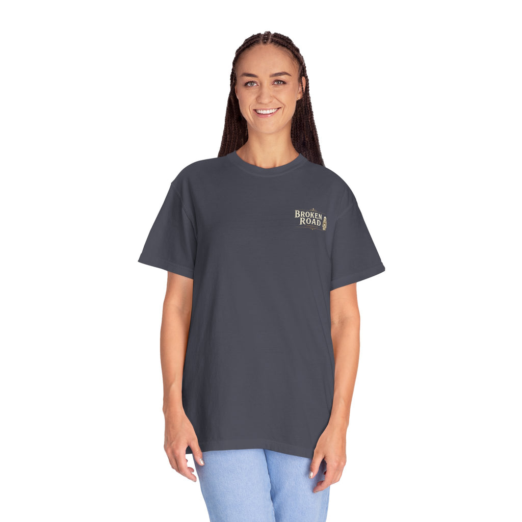 Finally Home™ | Premium Garment-Dyed T-Shirt | Broken Road Apparel Co.