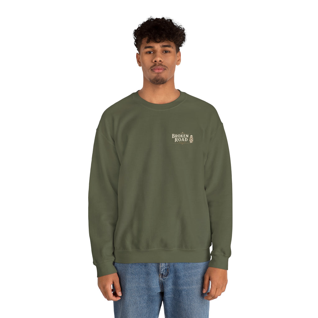 End Of Shift™ | Heavy Blend Crewneck Sweatshirt | Broken Road Apparel Co.