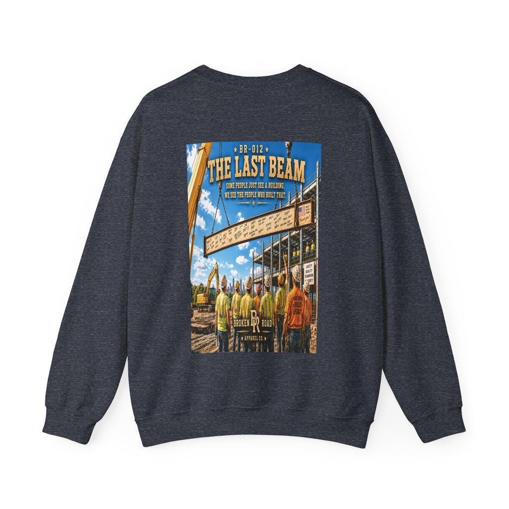 The Last Beam™ | Heavy Blend Crewneck Sweatshirt | Broken Road Apparel Co.