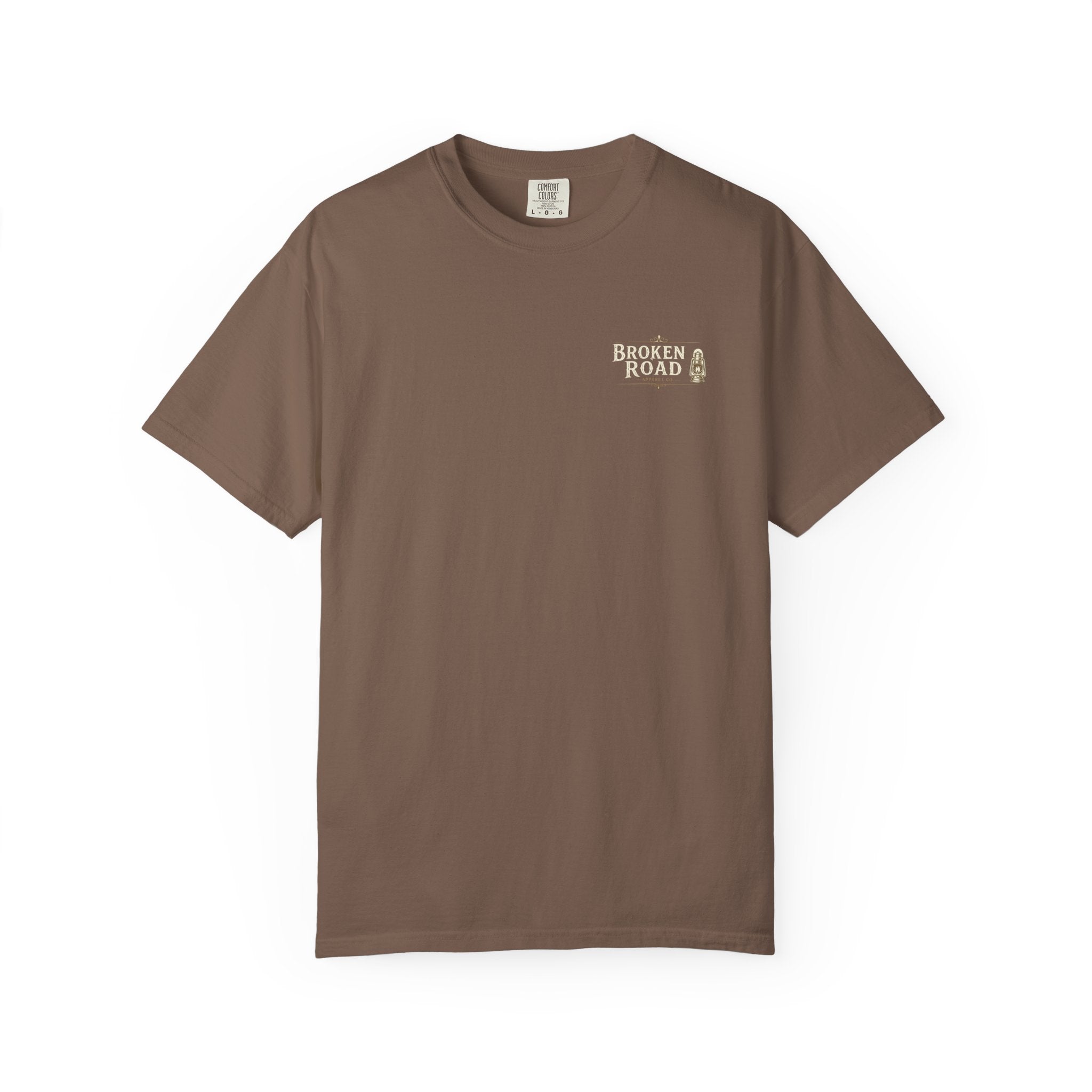 The Last Beam™ | Premium Garment-Dyed T-Shirt | Broken Road Apparel Co.