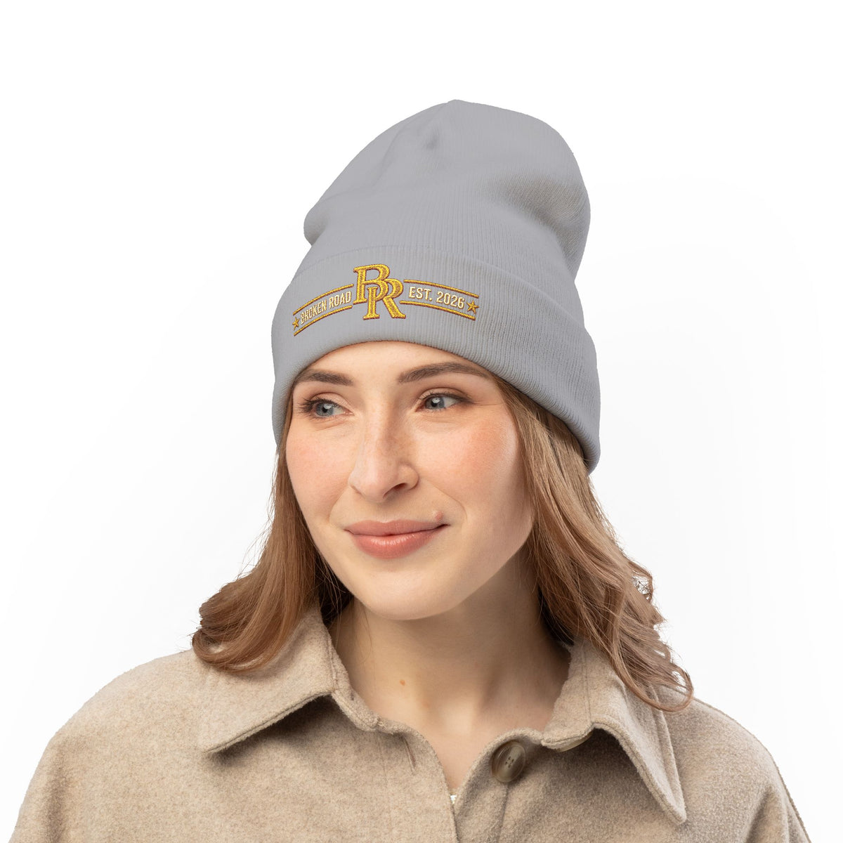 The Night Shift – Embroidered Knit Beanie