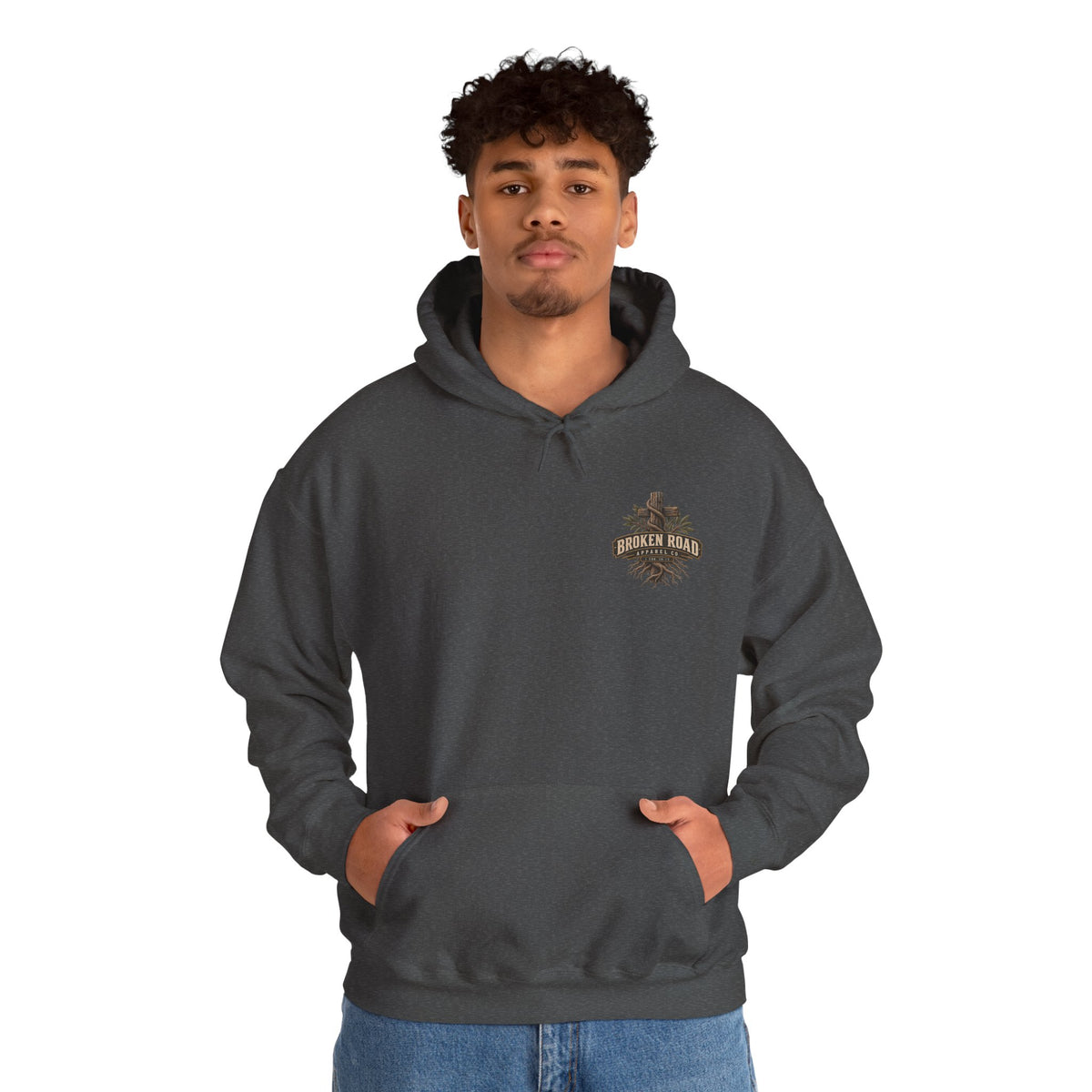 Stand Firm™ - The Narrow Road Collection | Heavy Blend Hoodie | Broken Road Apparel Co.