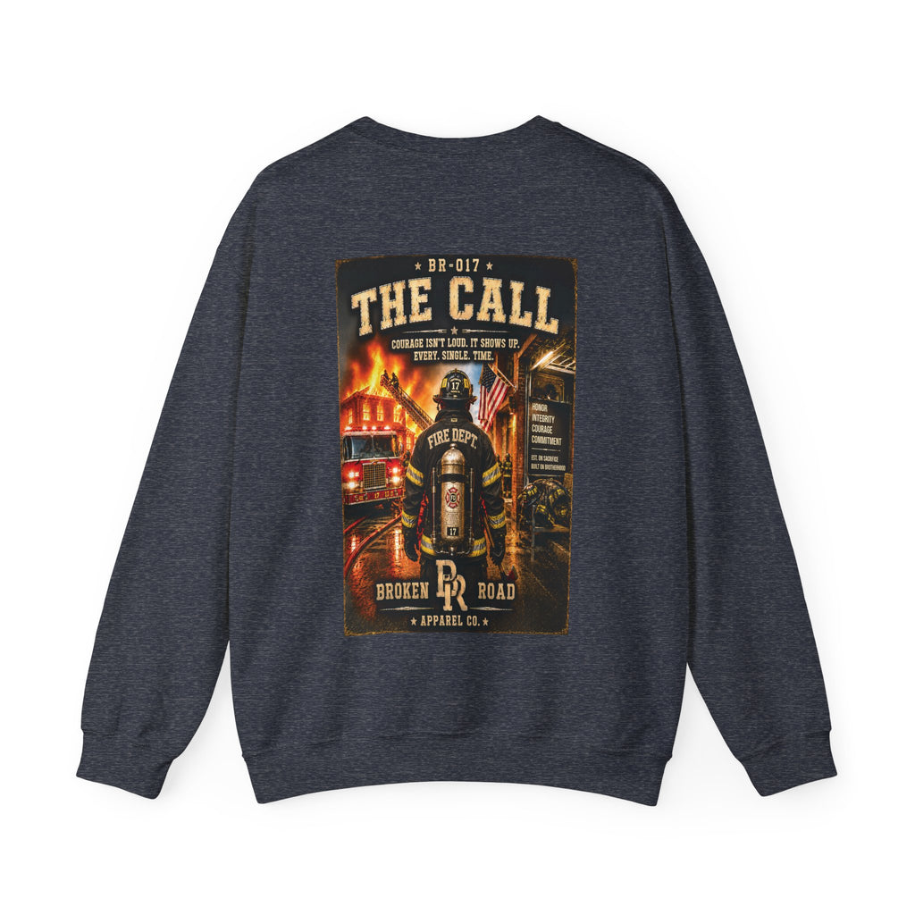 The Call™ | Heavy Blend Crewneck Sweatshirt | Broken Road Apparel Co.