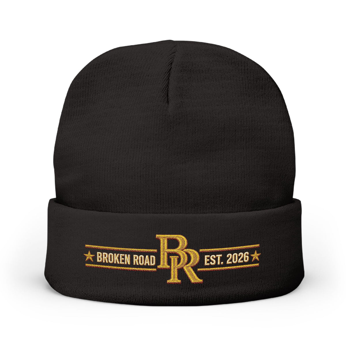 The Night Shift – Embroidered Knit Beanie