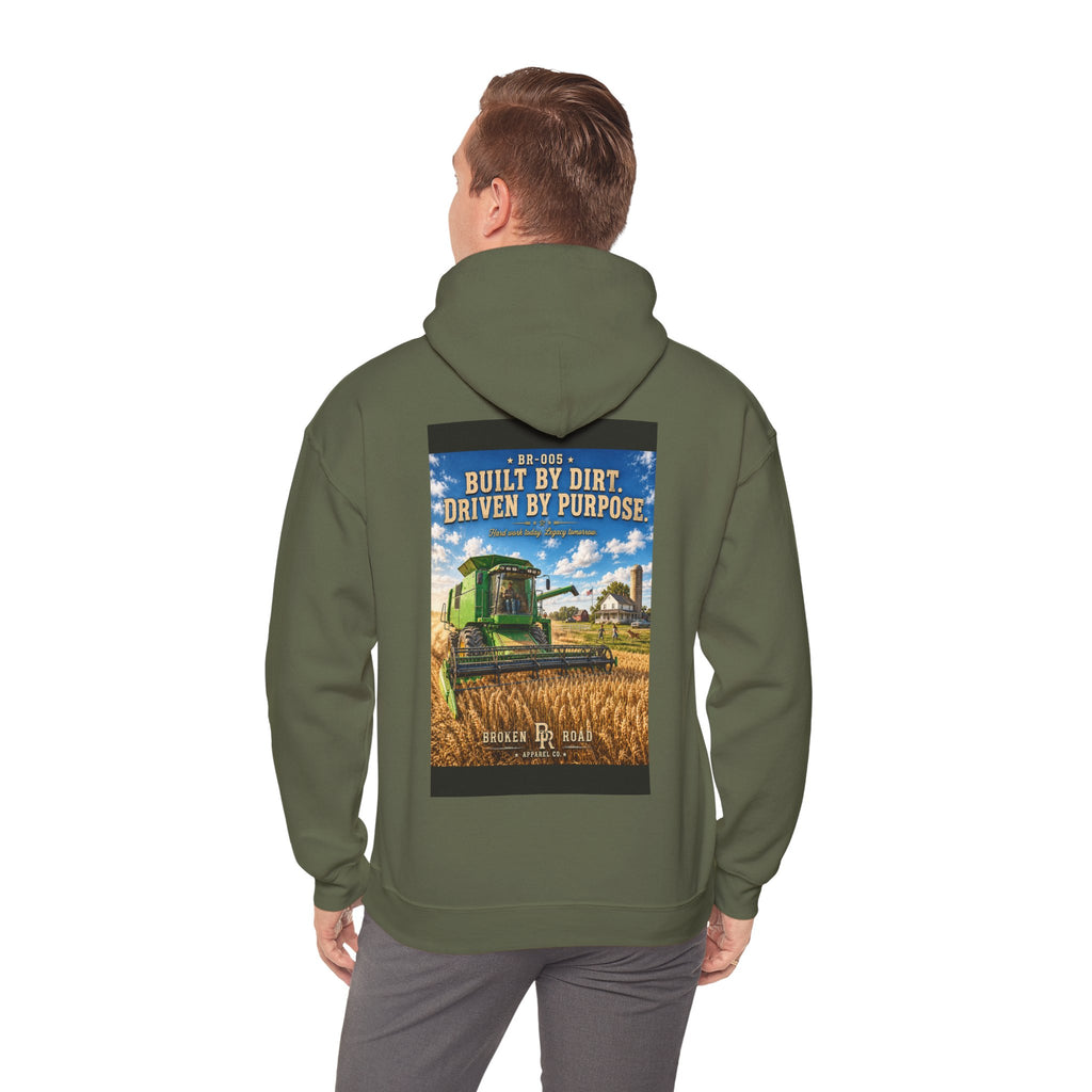 Built By Dirt™ | Heavy Blend Hoodie | Broken Road Apparel Co.