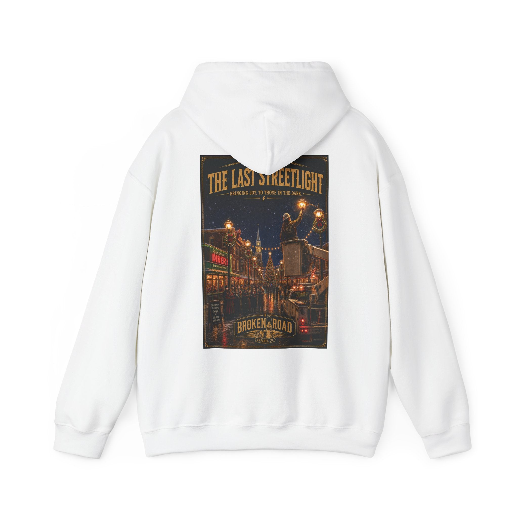The Last Streetlight™ | Heavy Blend Hoodie | Broken Road Apparel Co.