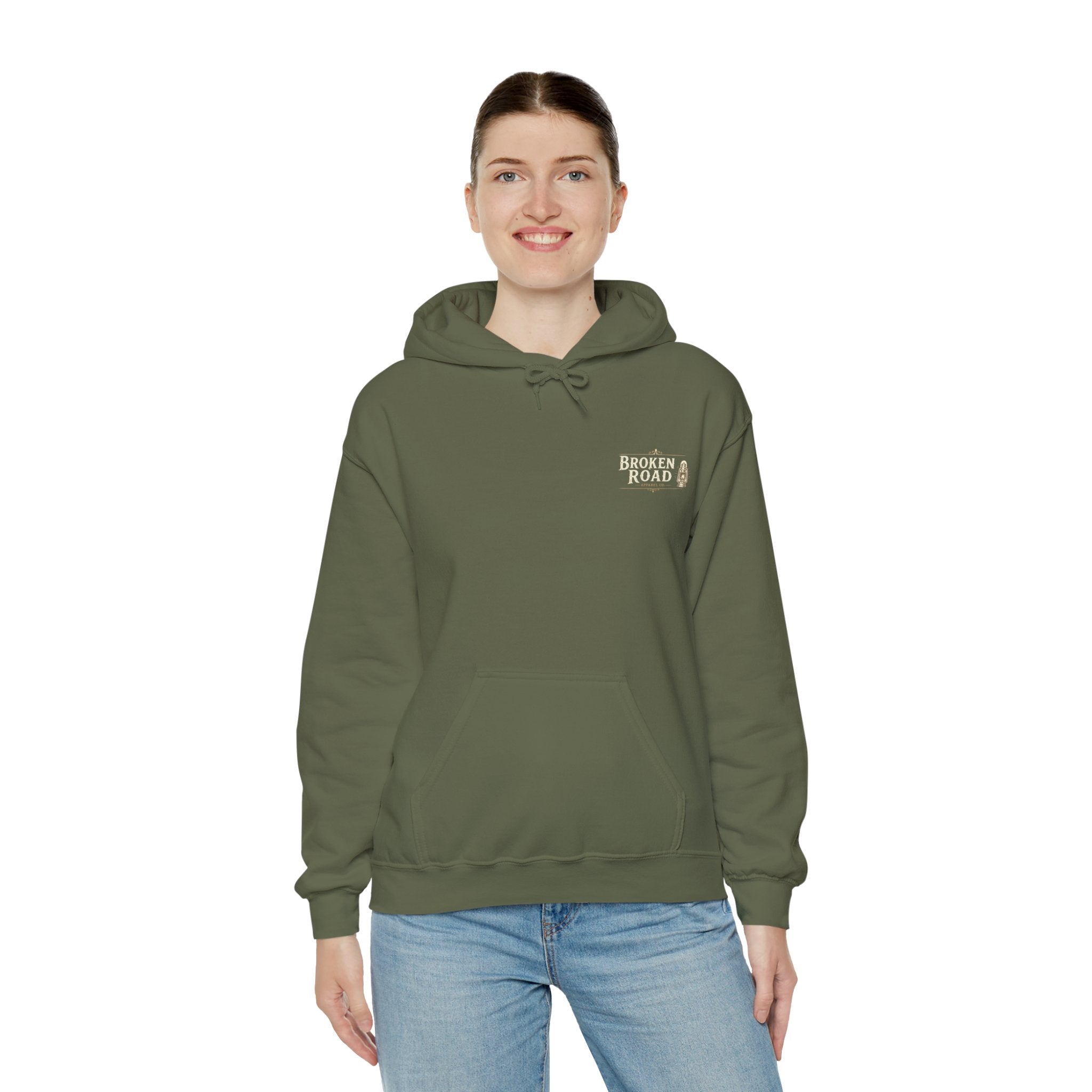 Built By Dirt™ | Heavy Blend Hoodie | Broken Road Apparel Co.