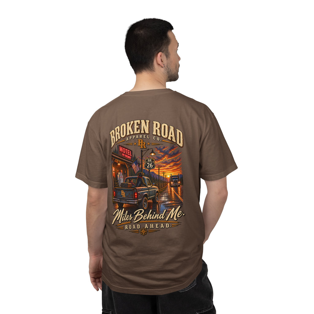Miles Behind Me. Road Ahead. T-Shirt | Broken Road Apparel Co. – Broken Road Tee