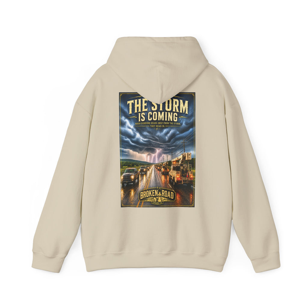 The Storm Is Coming™ | Heavy Blend Hoodie | Broken Road Apparel Co.