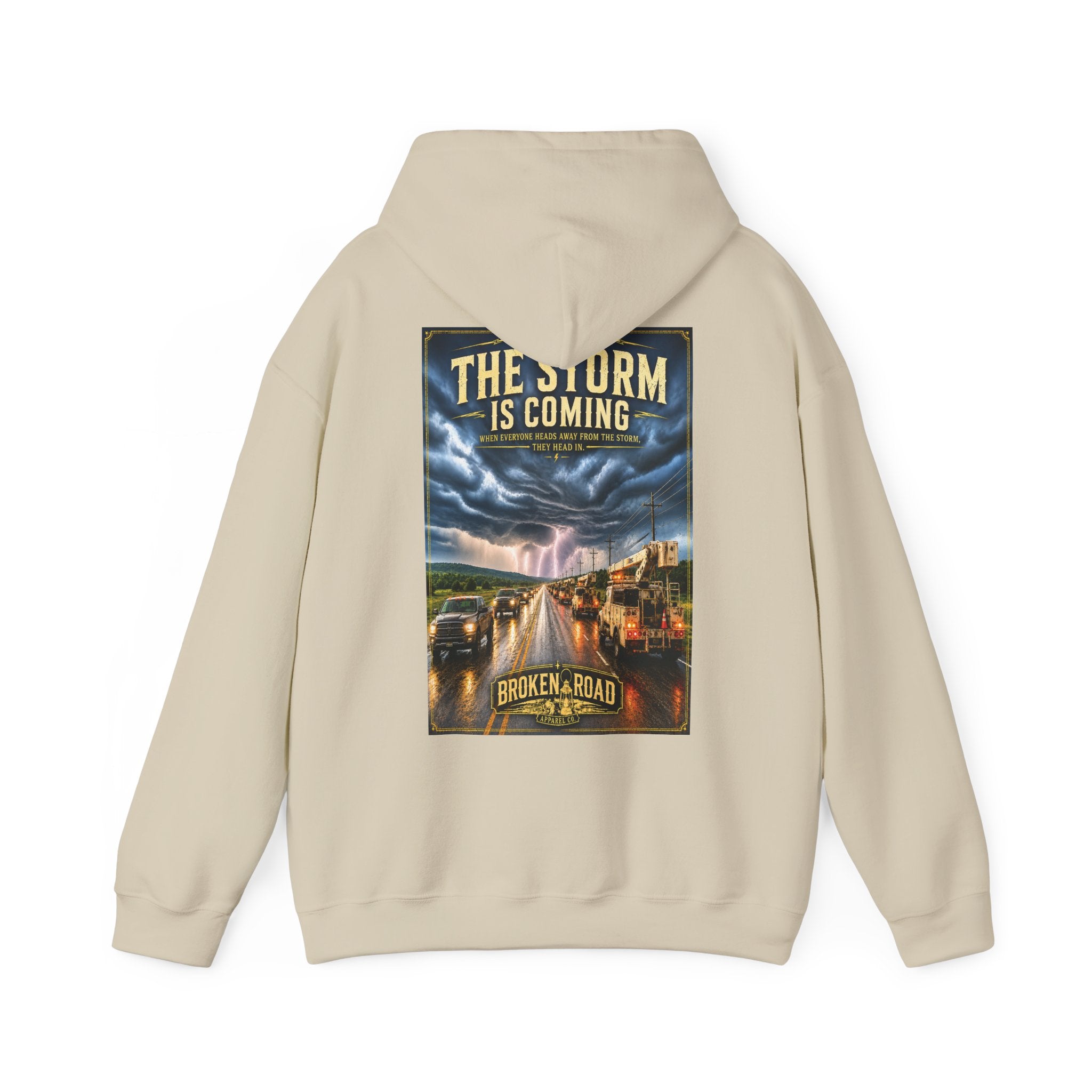 The Storm Is Coming™ | Heavy Blend Hoodie | Broken Road Apparel Co.