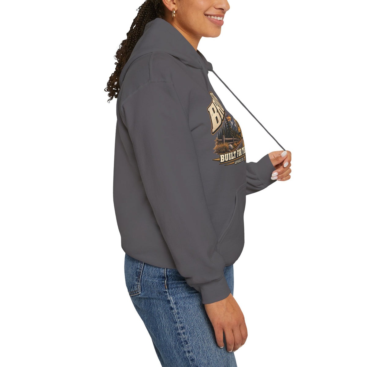 Built For The Long Way™ - Broken Road Gear | Heavy Blend Hoodie | Broken Road Apparel Co.